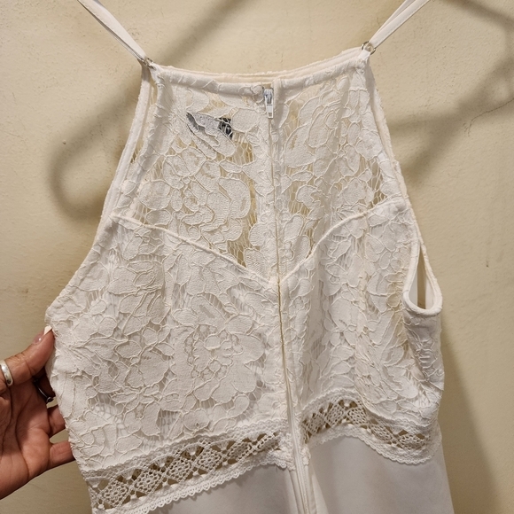 Franceca's Ivory Strappy Dress size M - Picture 7 of 11